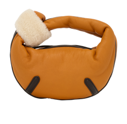 Jodie Bag, Shearling/Leather, Tan, A00011203P, DB, 3*